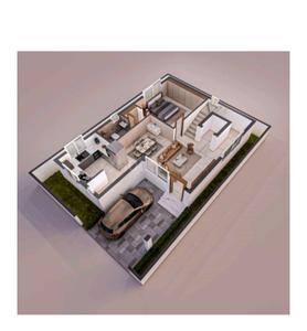 Floor Plan Image of 2150 Sq.ft 3 BHK Villa for sale in Rudrampeta Anantapur for Rs. 11500000