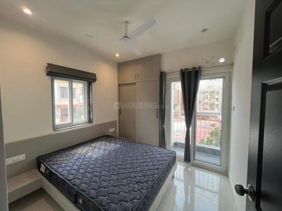 Bedroom Image of 600 Sq.ft 1 BHK Apartment / Flat for rent in Cooke Town Bengaluru for Rs. 35000