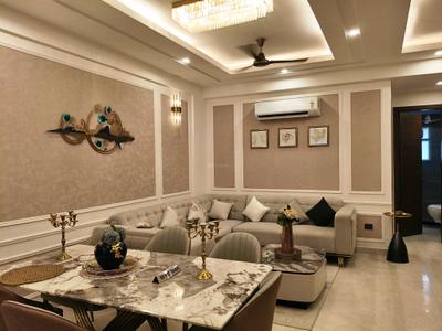 Living Room Image of 1600 Sq.ft 3 BHK Builder Floor for rent in Trehan Luxury Floors 71, Sector 71 Gurgaon for Rs. 45500