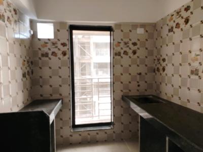 Kitchen Image of 555 Sq.ft 1 BHK Apartment / Flat for rent in MAAD Yashvant Srushti, Boisar Mumbai for Rs. 8000
