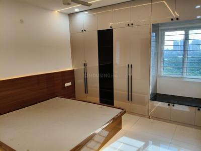 Bedroom Image of 1050 Sq.ft 2 BHK Apartment / Flat for rent in Aparna Zenon, Manikonda Hyderabad for Rs. 55000