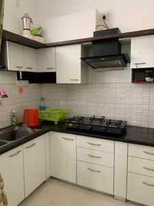 Kitchen Image of 1000 Sq.ft 1 BHK Independent House for rent in Indira Nagar Bengaluru for Rs. 35000