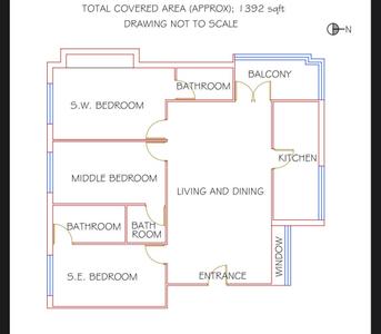 Image of 1670 Sq.ft 3 BHK Apartment / Flat for sale in Alipore, Kolkata for Rs. 27000000