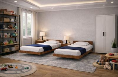 Bedroom Image of Countryside Raindance Apartment-104-Electronic City in Electronic City, Bengaluru