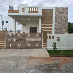 Building Image of 850 Sq.ft 2 BHK Independent House for sale in Sirukadal Chennai for Rs. 3000000
