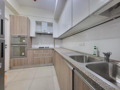 Kitchen Image of 1818 Sq.ft 3 BHK Apartment / Flat for rent in DLF The Primus, Sector 82A Gurgaon for Rs. 60000