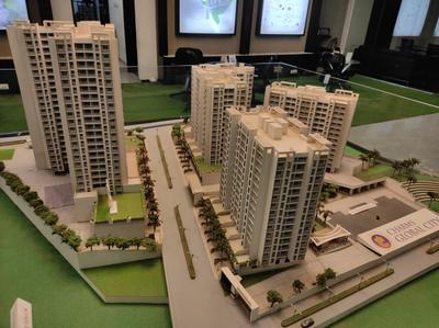 Image of 750 Sq.ft 1 BHK Apartment / Flat for sale in Charms Global City, Ambernath East, Ambernath for Rs. 3240400