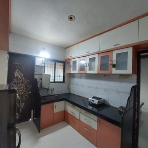 Kitchen Image of 1250 Sq.ft 2 BHK Apartment / Flat for rent in Chala Vapi for Rs. 15500