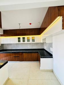 Kitchen Image of 2650 Sq.ft 4 BHK Apartment / Flat for rent in Rishita Manhattan, Gomti Nagar Extension Lucknow for Rs. 52000