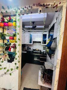 Kitchen Image of 1000 Sq.ft 3 BHK Apartment / Flat for sale in Mahavir Enclave New Delhi for Rs. 7500000
