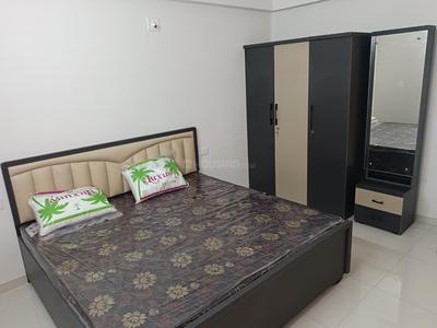 Bedroom Image of 1965 Sq.ft 3 BHK Apartment / Flat for rent in Shree Sharanam Sky, Sargasan Gandhinagar for Rs. 28000