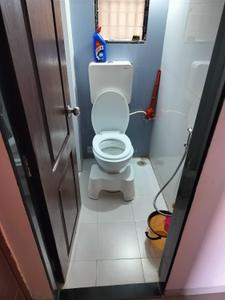Bathroom Image of 680 Sq.ft 1 BHK Apartment / Flat for sale in Sanghvi Shankheshwar Nagar, Dombivli East Thane for Rs. 4400000
