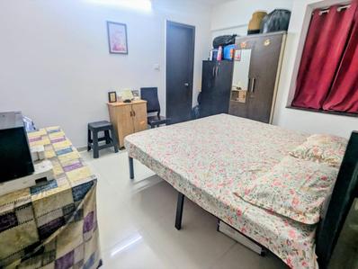 Bedroom Image of 954 Sq.ft 3 BHK Apartment / Flat for rent in 38 Park Majestique, Undri Pune for Rs. 28000
