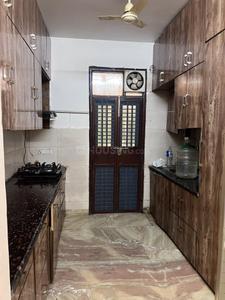 Kitchen Image of 1350 Sq.ft 3 BHK Builder Floor for rent in Janakpuri New Delhi for Rs. 55000