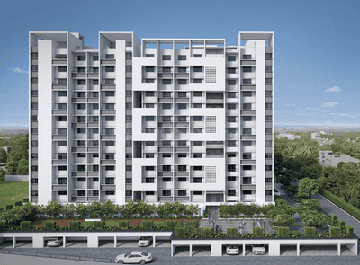 Image of 1036 Sq.ft 1.5 BHK Apartment / Flat for sale in Rohan Abhilasha 3, Wagholi, Pune for Rs. 8200000