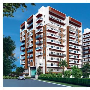 Image of 1270 Sq.ft 2 BHK Apartment / Flat for sale in Chandanagar, Hyderabad for Rs. 9144000