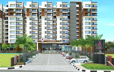 Image of 1300 Sq.ft 2 BHK Apartment / Flat for sale in Chandanagar, Hyderabad for Rs. 9500000