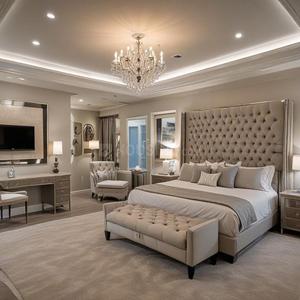 Bedroom Image of 2100 Sq.ft 3 BHK Apartment / Flat for rent in Symphonia, Vaishali Nagar Jaipur for Rs. 22000