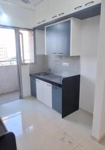 Kitchen Image of 1350 Sq.ft 2 BHK Apartment / Flat for rent in Adani The Meadows, Shantigram Ahmedabad for Rs. 23000