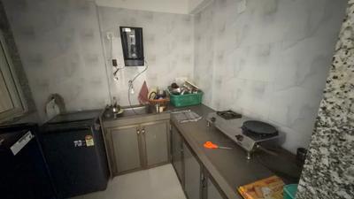 Kitchen Image of 650 Sq.ft 1 BHK Apartment / Flat for rent in Address 51, Bandra East Mumbai for Rs. 70000