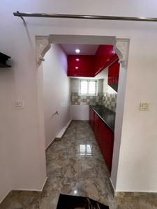Kitchen Image of 900 Sq.ft 2 BHK Builder Floor for rent in Thanisandra Bengaluru for Rs. 20000
