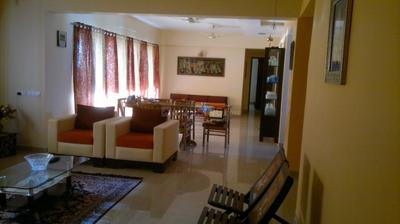 Hall Image of 2910 Sq.ft 4 BHK Apartment / Flat for rent in Chandkheda Ahmedabad for Rs. 44000