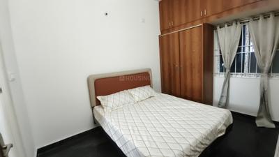 Bedroom Image of 900 Sq.ft 2 BHK Builder Floor for rent in Mahadevapura Bengaluru for Rs. 37000