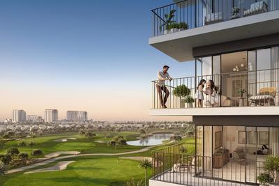 Balcony Image of 678 Sq.ft 1 BHK Apartment / Flat for sale in Emaar South Dubai for Rs. 28913917
