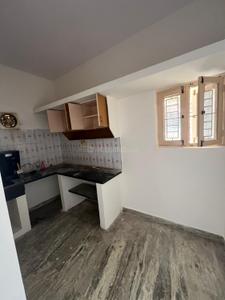 Kitchen Image of 780 Sq.ft 1 BHK Builder Floor for rent in Murugeshpalya Bengaluru for Rs. 21000
