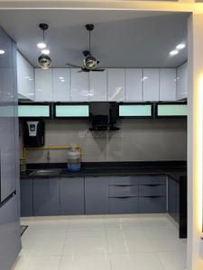 Kitchen Image of 1250 Sq.ft 2.5 BHK Apartment / Flat for rent in Malabar County III, Vaishno Devi Circle Ahmedabad for Rs. 35000