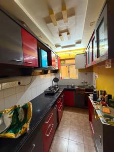 Kitchen Image of 1500 Sq.ft 3 BHK Apartment / Flat for rent in Kashish Sail City, Masibari Ranchi for Rs. 35000