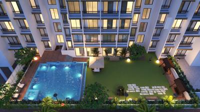 Image of 830 Sq.ft 2 BHK Apartment / Flat for sale in Today Aikyam, Kharghar, Navi Mumbai for Rs. 5700000