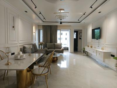 Living Room Image of 1524 Sq.ft 3 BHK Apartment / Flat for sale in Ikon Queens Tower, Mohammed Wadi Pune for Rs. 9500000