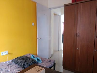 Bedroom Image of 1000 Sq.ft 2 BHK Apartment / Flat for rent in Magarpatta Iris, Magarpatta City Pune for Rs. 32000