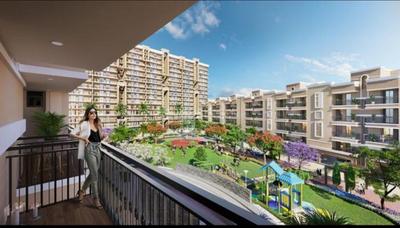 Balcony Image of 1800 Sq.ft 3 BHK Apartment / Flat for sale in Imperial Apartments, Dhakoli Zirakpur for Rs. 12200000