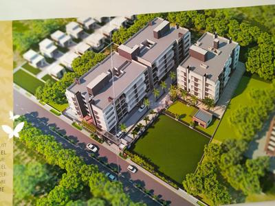 Image of 1400 Sq.ft 2 BHK Apartment / Flat for sale in Sapphire Swapneel Elanza, South Bopal, Ahmedabad for Rs. 5600000