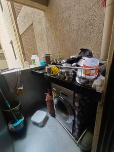 Kitchen Image of 1000 Sq.ft 2 BHK Apartment / Flat for rent in Runal Gateway, Ravet Pune for Rs. 35000