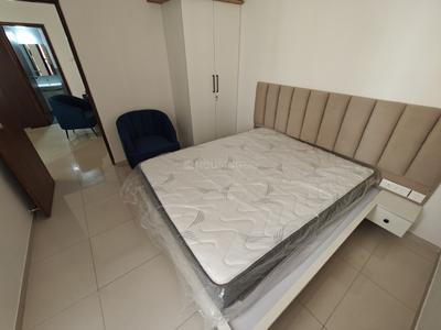 Bedroom Image of 810 Sq.ft 2 BHK Apartment / Flat for rent in Provident Adora De Goa, Sancoale Goa for Rs. 42000