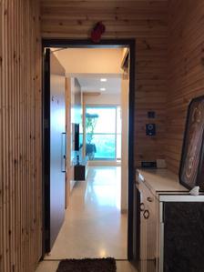 Kitchen Image of 850 Sq.ft 1 BHK Apartment / Flat for sale in Aurum Q Residences R2, Ghansoli Navi Mumbai for Rs. 12500000