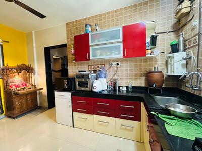 Kitchen Image of 1000 Sq.ft 2 BHK Apartment / Flat for sale in Soba Optima, Anand Nagar, Sinhagad Road Pune for Rs. 10000000