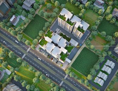 Image of 1300 Sq.ft 2 BHK Penthouse for sale in Shivam Highview, Waghodia Road, Vadodara for Rs. 4200000