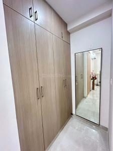 Bedroom Image of 750 Sq.ft 1 BHK Apartment / Flat for rent in Ramkrishna Apartments, Mansarovar Jaipur for Rs. 9000