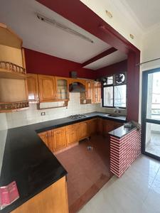 Kitchen Image of 1500 Sq.ft 3 BHK Apartment / Flat for rent in Unitech The Palms, Sector 41 Gurgaon for Rs. 72000