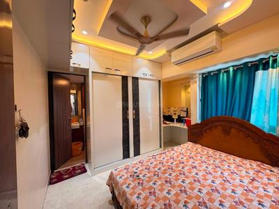 Bedroom Image of 472 Sq.ft 1 BHK Apartment / Flat for rent in Lodha Amara, Kolshet Thane for Rs. 35000