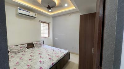 Bedroom Image of 900 Sq.ft 2 BHK Builder Floor for rent in Mahalakshmi Nagar Indore for Rs. 25000