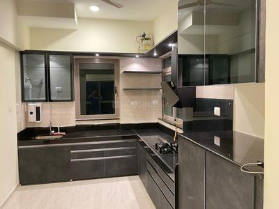 Kitchen Image of 1300 Sq.ft 3 BHK Apartment / Flat for sale in Sheth Auris Serenity, Malad West Mumbai for Rs. 44000000