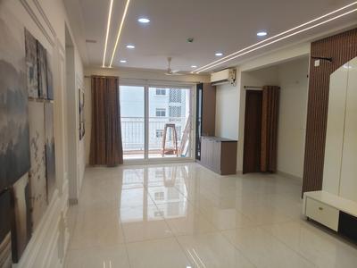 Hall Image of 1800 Sq.ft 3 BHK Apartment / Flat for rent in EIPL Cornerstone, Puppalaguda Hyderabad for Rs. 68000