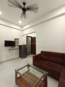 Hall Image of 1000 Sq.ft 1 BHK Apartment / Flat for rent in Sudama Nagar Indore for Rs. 14000
