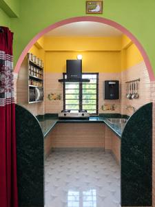 Kitchen Image of 750 Sq.ft 2 BHK Apartment / Flat for sale in Hindmotor Hooghly for Rs. 2250000