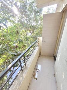 Balcony Image of 650 Sq.ft 1 BHK Apartment / Flat for rent in New Sangvi Pune for Rs. 16000